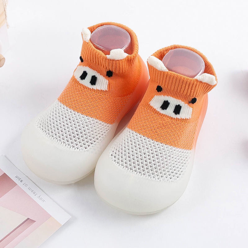 Cochon blanc orange