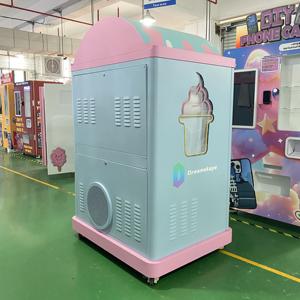 <span class=keywords><strong>Machine</strong></span> distributrice automatique de <span class=keywords><strong>barbe</strong></span> à <span class=keywords><strong>papa</strong></span>, robot intelligent à monnayeur, écran tactile, publicité, SDK intégré, télécommande - Product Image 5