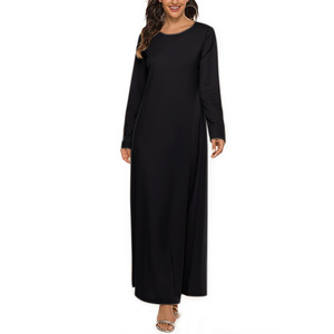 Nouvelle arrivée de vêtements musulmans pour le service de culte Style de base à manches longues vêtements intérieurs <span class=keywords><strong>Djellaba</strong></span> - Product Image 6