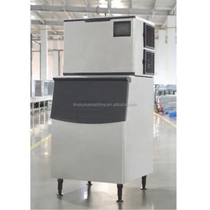 Bắc Mỹ Phổ Biến 200Kg Thương Mại Máy Sản Xuất Máy Nước Đá Cho Siêu Thị Nhà Hàng Thanh Cà Phê Cửa Hàng - Product Image 2