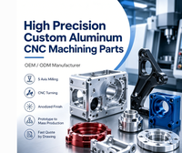 Pièces usinées CNC en aluminium sur mesure de haute précision, usinage CNC 5 axes, tournage, pièces métalliques anodisées, fabricant OEM