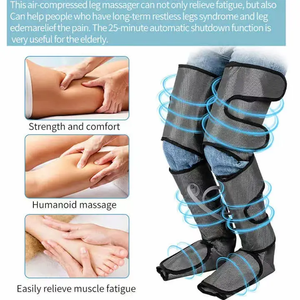 Masseur de jambes à compression d'air pour soulager facilement la fatigue musculaire Masseur de jambes d'athlète rechargeable pour les jambes et les pieds - Product Image 6