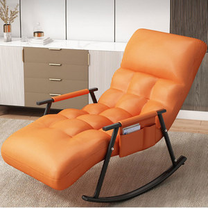 Nordic adulto sedia a <span class=keywords><strong>sdraio</strong></span> ergonomica divano pigro relax poltrona per soggiorno appartamento balcone reclinabile per ponte o letto