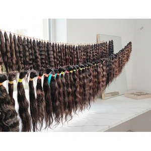Factory Price Indian Raw Unprocessed Virgin Hair Straight <b>Body</b> <b>wave</b> Hair Weaving Bundle Wholesale Raw Indian Temple Human Hair - Product Image 2
