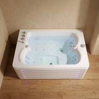 Bañeras de Hidromasaje de Acrílico Modernas de Alta Tecnología Personalizadas, con Ozono, Función Completa, para Exteriores, Hoteles, Villas, 36 Baños