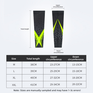 Manchons de bras de <span class=keywords><strong>golf</strong></span> personnalisés imprimés en gros, protection UV, respirants, séchage rapide pour hommes, femmes et unisexe - Product Image 4