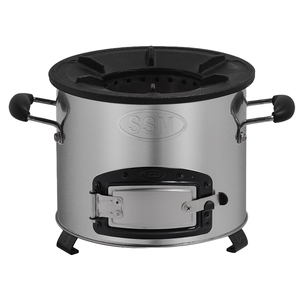 Modern Lightweight Stainless Steel Eco-Friendly Smokeless Charcoal <b>Stove</b> with 2-Year Warranty for Outdoor Use - Product Image 2