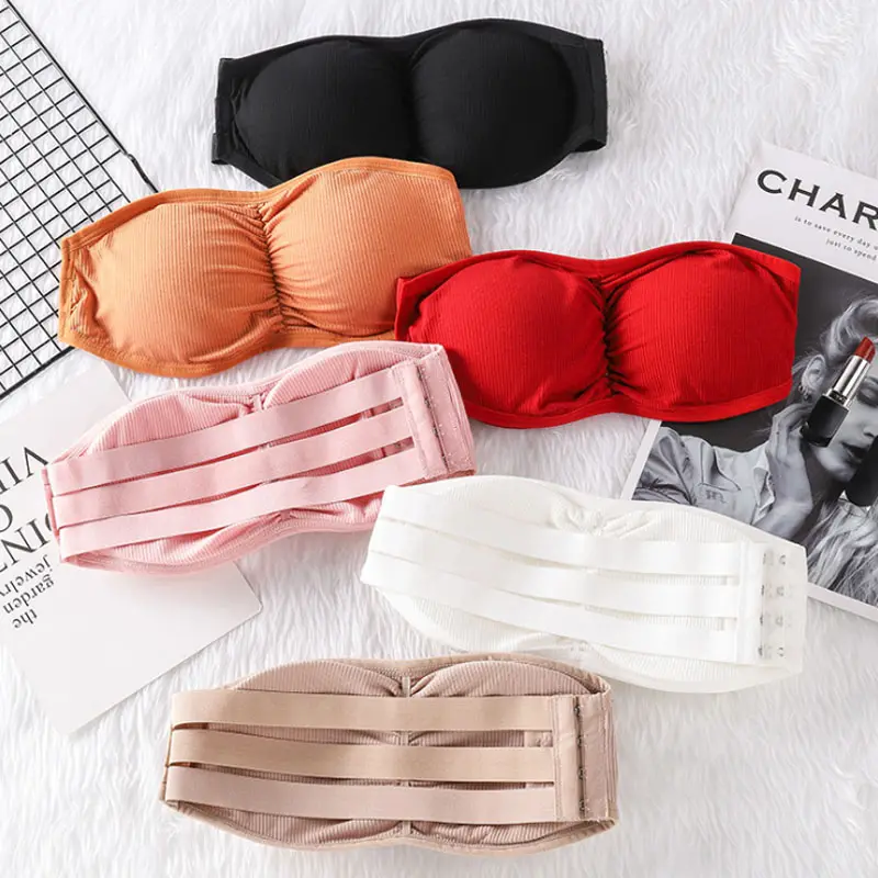 Nhà Máy Bán Buôn Của Phụ Nữ Liền Mạch Băng Tóc Quây Cô Gái Sexy Bra