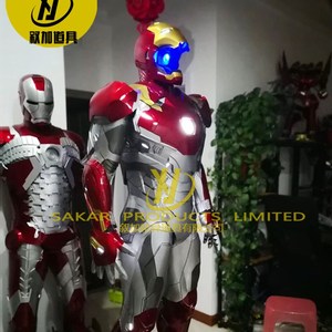 Disfraz de Iron Man Personalizado, Disfraces de Mascota, Traje de Iron Man Realista de Tamaño Humano, Robots para Adultos, Disfraz de <span class=keywords><strong>Batman</strong></span> - Product Image 4
