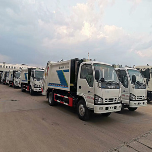 ISUZU marchio giapponese 4x2 8 m3 compressione netturbino compresso veicolo spazzatura autocompattatore rifiuti ISUZU camion compattatore per la vendita - Product Image 6