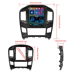 Henmall 9.7inch dọc Hyundai H1 2015 màn hình cảm ứng xe đài phát thanh Máy nghe nhạc autoradio âm thanh xe DVD Player Navigation đài phát thanh - Product Image 2