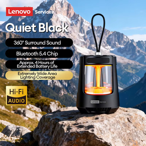 Haut-parleur portable étanche de haute qualité Lenovo HD106 6.0 pour l'extérieur, son stéréo <span class=keywords><strong>HiFi</strong></span>, lumière LED tricolore, enceinte sans fil - Product Image 6