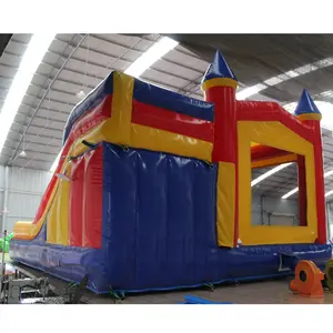 CH inflatable castle 0.55mm PVC bouncy house for kids commercial Low price inflatable spiderman bouncer castle