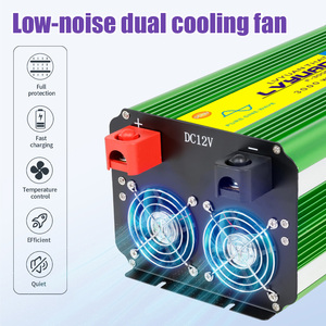 Lvyuan 6000 W 3000W 4000W 12V 24V 48V 60V DC 220V chuyển đổi AC biến tần tinh khiết Sine Wave 6000 Watt 12V đến 110V biến tần Onda Pura - Product Image 2