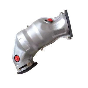 เครื่องฟอกไอเสียเชิงเร่งปฏิกิริยาสำหรับรถยนต์ทำจากสเตนเลสสตีลอัตราการไหลเวียนสูงเหมาะสำหรับรถ Subaru Forester 2.0T 2013 - Product Image 3