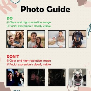 [Print USA] Imanes Cuadrados de Acrílico Impresos Personalizados con Foto, Respaldo Magnético Fuerte - Regalo Personalizado con Foto Familiar para <span class=keywords><strong>Mamá</strong></span> y Papá - Product Image 6