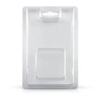 OEM personnalisé en usine, emballage sous blister à clapet en cire fondue en plastique PVC jetable transparent clair pour produits électroniques