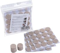 Protections de sol en bois dur laminé rondes anti-rayures pour la décoration de la maison, patins autocollants pour pieds de chaise, coussinets pour meubles