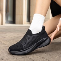 Chaussures de sport personnalisées YZ044, nouveau modèle, à enfiler, style chaussette, légères, en tissu, pour couples, hommes et femmes, pour la marche, le fitness et la course à pied