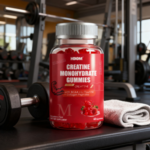 Gummies de créatine OEM 5000 mg de créatine avec <span class=keywords><strong>BCAA</strong></span> L-Taurine Collagène Peptides Créatine Monohydrate Gummies - Product Image 3