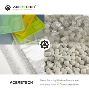 ATE CPE + ABS Yang Dapat Disesuaikan Diisi dengan Mesin Ekstruder Plastik Sekrup Kembar CaCO3