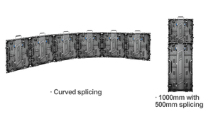 P3.91 חיצוני 500mm x 1000mm השכרה LED תצוגה ברזולוציה גבוהה מסך לוח מודעות שלב רקע LED וידאו קיר - Product Image 4