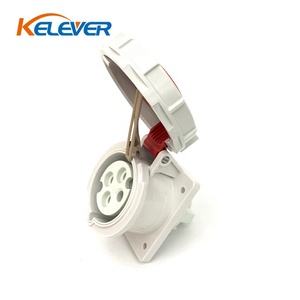 32 А 4 контакта 440 В IP67 Трехфазная промышленная розетка для контейнера reefer - Product Image 2