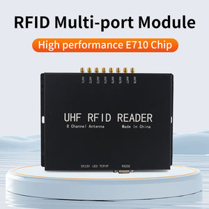 Lector RFID <span class=keywords><strong>UHF</strong></span> de Largo Alcance con 8 Puertos de Antena, Lector RFID RS232, TCP/IP para Gestión de Almacenes - Product Image 2