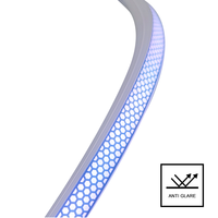 Nueva Tira de LED de Neón Antideslumbrante para Decoración de Bares, Resistente al Agua IP66, Luz de Cuerda de Neón de Alto Brillo, Colores RGB con Control Remoto