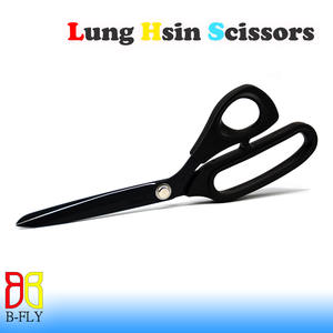 Ciseaux laser en acier inoxydable avec bord lisse dentelé, manche en plastique pour la couture, le ruban adhésif sportif, la broderie, la coupe de tissu - Product Image 5