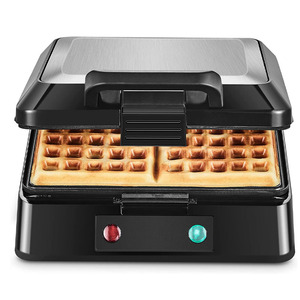 AIFA 4 rebanadas cuadradas belgas sin goteo máquina para hacer gofres belgas 1200W Hash Browns Snacks con fácil limpieza WAFFLE MAKER - Product Image 3