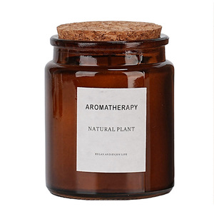 Bougie parfumée Yu Huan en forme de cylindre, décoration minimaliste pour la maison, cadeau d'anniversaire, fabrication artisanale, parfum naturel de plantes - Product Image 2