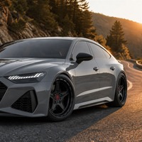 Jantes forgées sur mesure noires 20 21 22 pouces 5x112 5x120 Deep Dish compatibles avec 911 BMW M5 Audi RS7