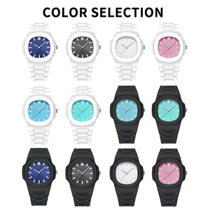 <span class=keywords><strong>Orologio</strong></span> da Uomo Classico Personalizzato all'Ingrosso, <span class=keywords><strong>Quadrante</strong></span> <span class=keywords><strong>Quadrato</strong></span> 48mm con Vetro, Impermeabile, Sportivo, al Quarzo, Produttore - Product Image 6