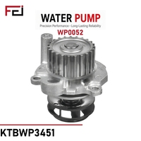 Kit de courroie de distribution de marque FEI KP35491XS-1 pour Audi A4 A6 Seat Exeo Skoda Superb VW pour 1.8 avec tendeur et pompe à eau, garantie 12 mois