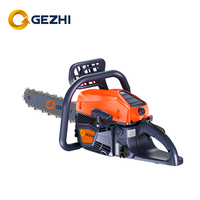 Tronçonneuse à essence GEZHI CS451N 45cc OEM 1800W avec guide-chaîne de 18 pouces pour la coupe du bois