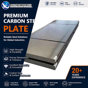 Drilling SS400 Cold Rolled Quenched 20mm 1219mm Shot Blasting ASTM A572 Carbon Steel Plate of Building - Product Image 1