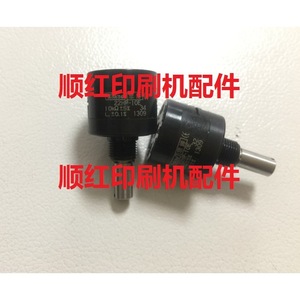 โพเทนชิโอมิเตอร์แบบหมุน Al1710M 6772 10k 5% ปุ่มปรับทำจากพลาสติกนำไฟฟ้า อะไหล่เครื่องพิมพ์ - Product Image 1