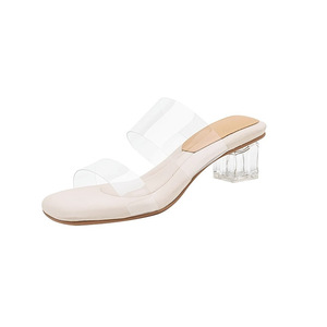 Chaussures de marche à talon asymétrique pour femme, style estival polyvalent, avec bride de cheville, idéales pour la plage et les dunes, amortissantes et antidérapantes - Product Image 3