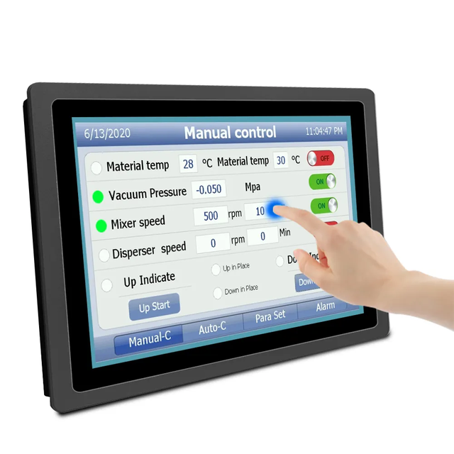Industrial Panel Tablet PC 11.6 12.1 15 Inch Capacitive Resistive Touch Screen Embedded Computer for Bank Retail School