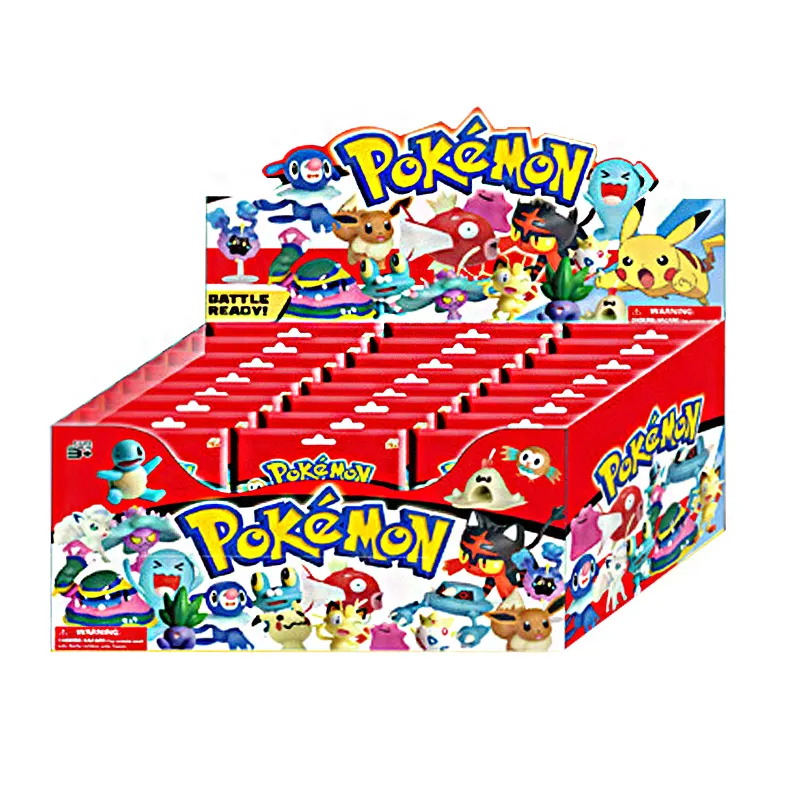 Anime Pokemoned Figure Blind Box Card Action Figure creative cute Random doll blind box toy for gifts