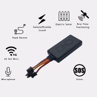 Mejor Rastreador de Vehículos Avanzado con Chip A7670SA HST-VD40 PRO, GPS 4G LTE, Aplicación Android, SOS, Micrófono, Posicionamiento en Tiempo Real, Uso Global