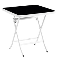 Table basse en verre trempé, produit de fabrication, bon marché, meuble central, Table à manger, pliante, livraison gratuite