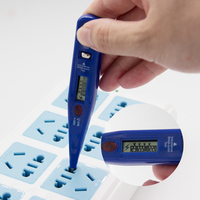 Mini Probador Digital Multifunción para el Hogar con Pantalla Digital y Luz LED, en Oferta