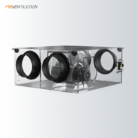 Système de ventilation MIA-50SXL 500m3/h VMC avec ventilateur double flux pour salle de bain résidentielle, hôtel, cuisine, usage extérieur, faible bruit 30dB 120W