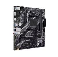 Motherboard Desktop PR-IME B550M-K ARGB Micro ATX AM4 Grosir, Dual Slot M.2, PCIe 4.0, Realtek Ethernet, DisplayPort, SATA 6