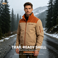 Nouvelle veste grande taille 2027, veste fine de type Letterman, col montant, coupe-vent en softshell pour homme, uniformes par sublimation, veste en polyester