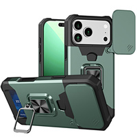 Coque de protection robuste pour OnePlus 10 Pro, avec protection coulissante pour l'appareil photo, support magnétique pour fixation voiture et emplacement pour carte
