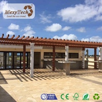Guzebos — Pergola chinois étanche aux uv de jardin personnalisé, Pergola d'extérieur en bois, produit chinois