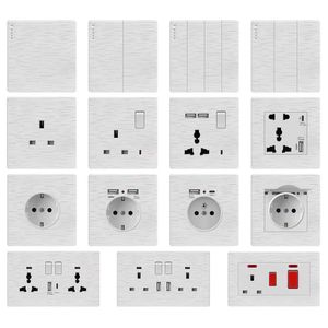 Fiko tường chuyển đổi ổ cắm anh tiêu chuẩn chống cháy PC đánh bóng với USB/Type-C hỗ trợ Nigeria/rwanda/Kenya - Product Image 2